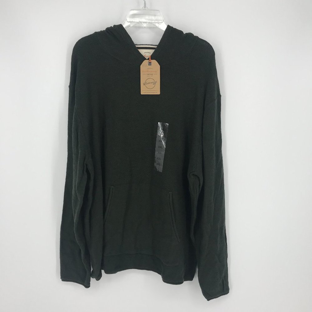 Weatherproof Vintage NWT XXL Dark Green Hoodie